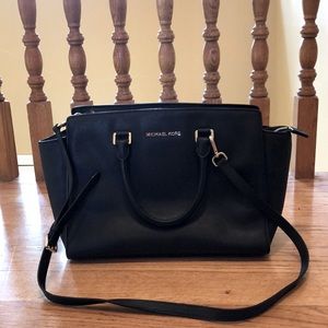 Michael Kors Large Saffiano Leather Satchel